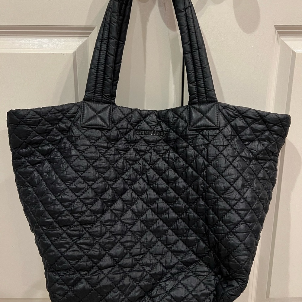 MZ Wallace Black Quilted Tote
